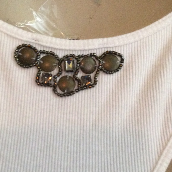 Express Ribbed Race back tank top - Picture 5 of 8